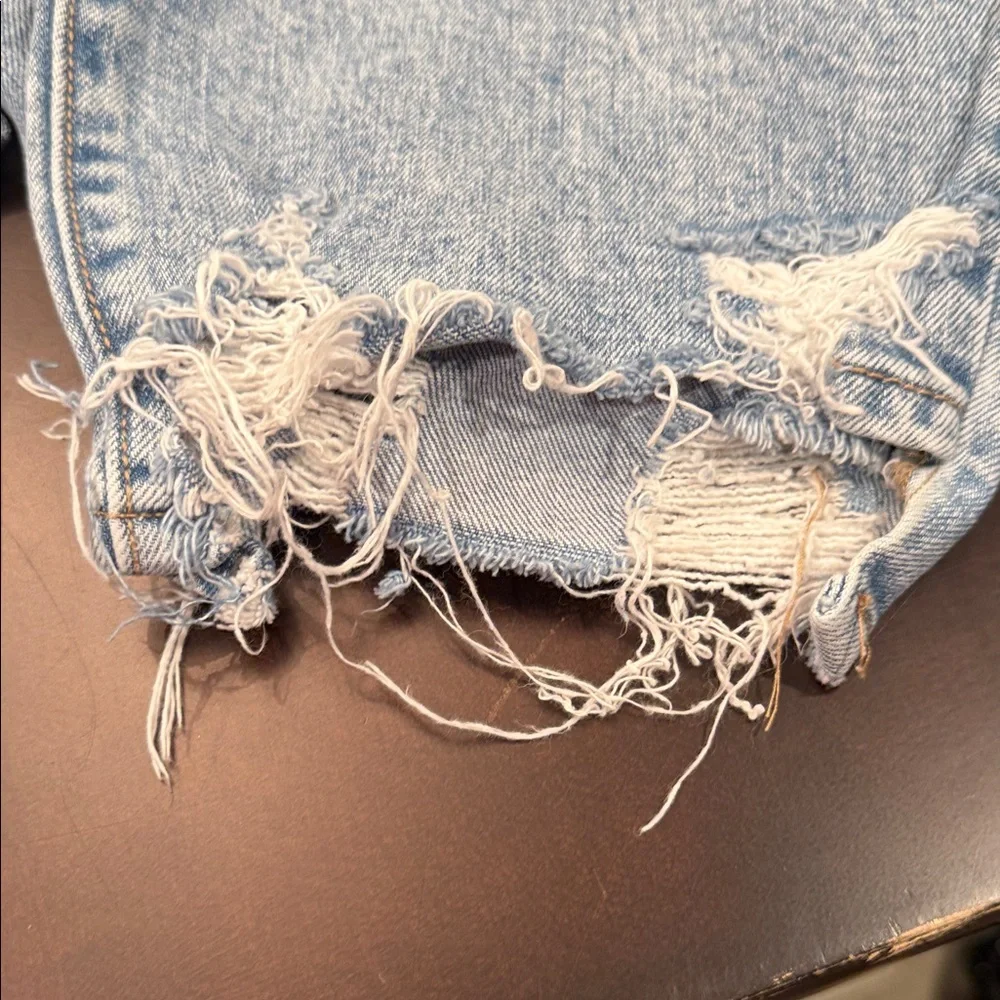 Time and Tru Sky Blue Denim Pants - Picture 3 of 4